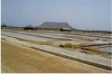 Salinas im Hintergrund der  El Morro