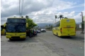 An der Busstation in La Vega treffen sich viele Buslinien