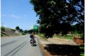 Es geht auf die Autobahn mit dem Bike